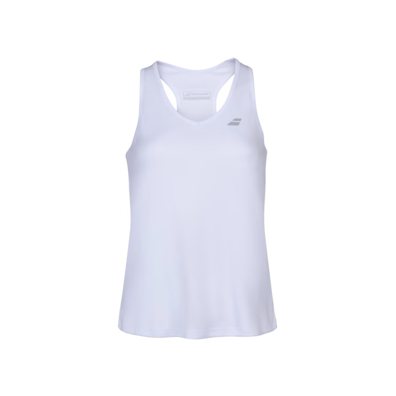 Dbardeur Babolat Play tank Blanc Femme