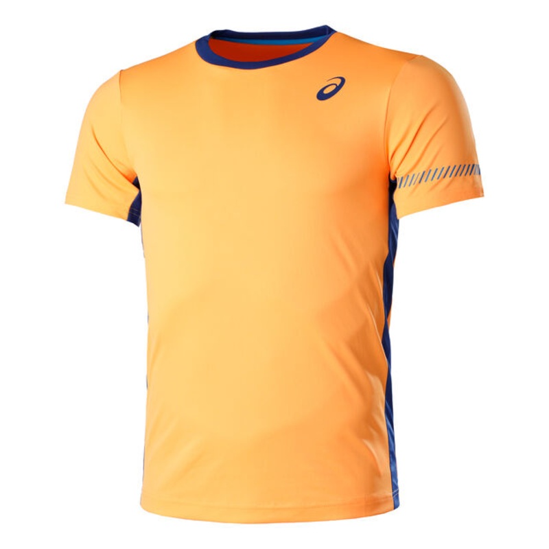 T-Shirt Men - Orange, Blue