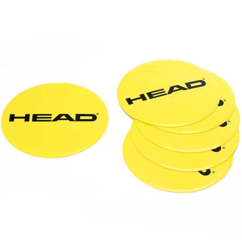 Target Marker 6 Pack Round-Yellow