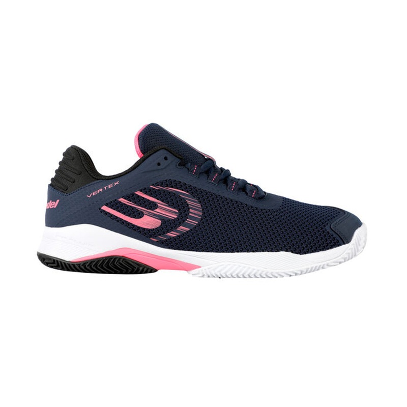 Bullpadel Vertex Grip 21 Padel Shoe Navy Blue/Pink