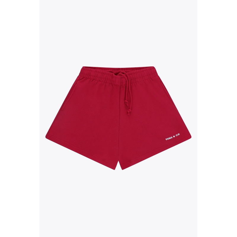 Osaka Women Shorts | Red|Red|XXS|XS|S|M|L|XL