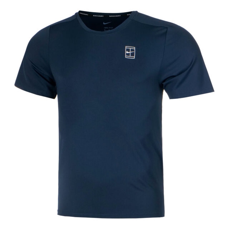 Court Dri-Fit Advantage T-Shirt Men - Dark Blue, White
