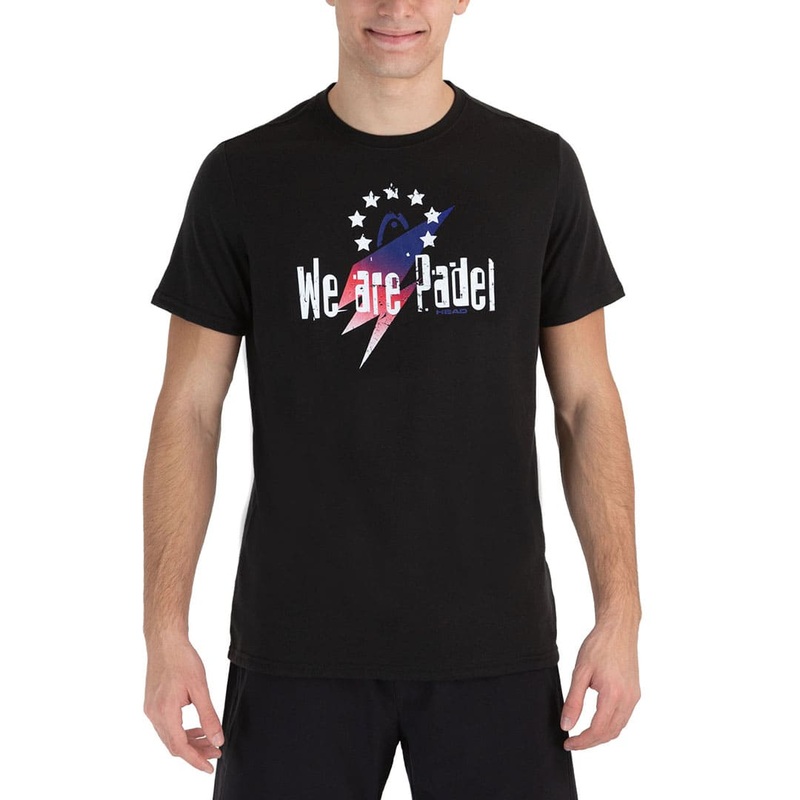 Head Wap Star Padel T-Shirt Black