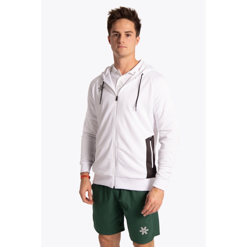 Osaka Men Training Zip Hoodie | White