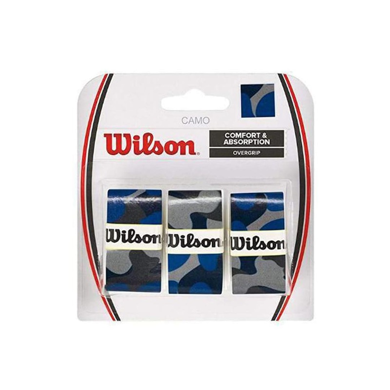 Wilson Camo Grip  (3xPack) Blue