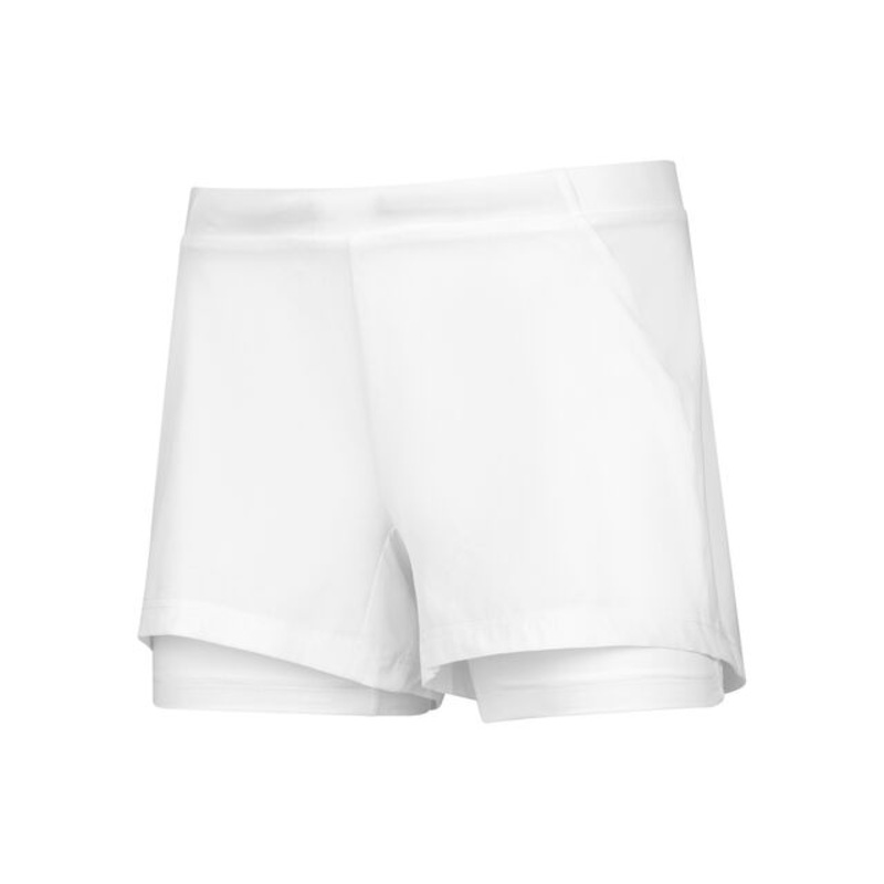 Exercise Shorts Women - White, Grey