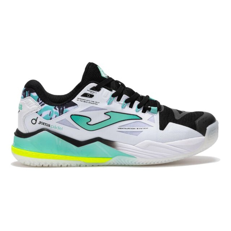 Spin Padel Shoe Men - White, Black