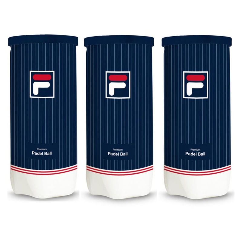 Tripack de 3 balles de padel Fila Premium padel