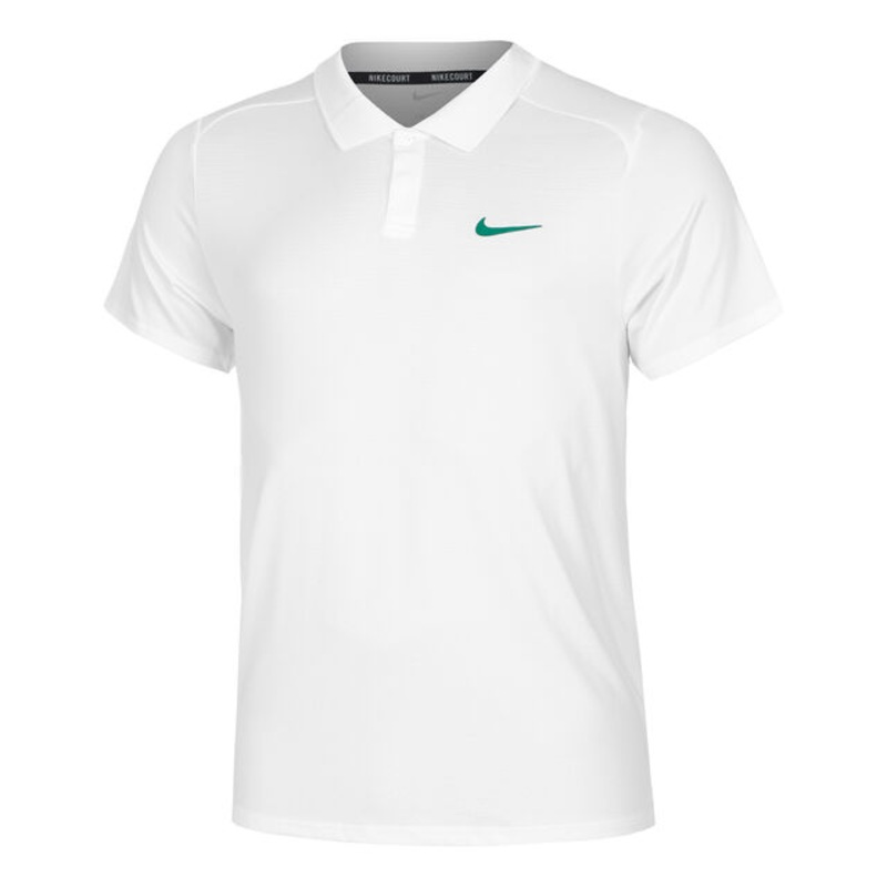 Dri-Fit Court Advantage Polo Men - White, Green
