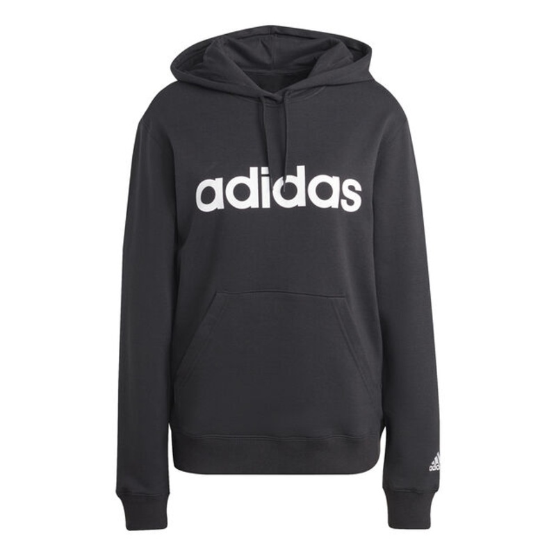 Essentials Linear Hoody Women - Black, White
