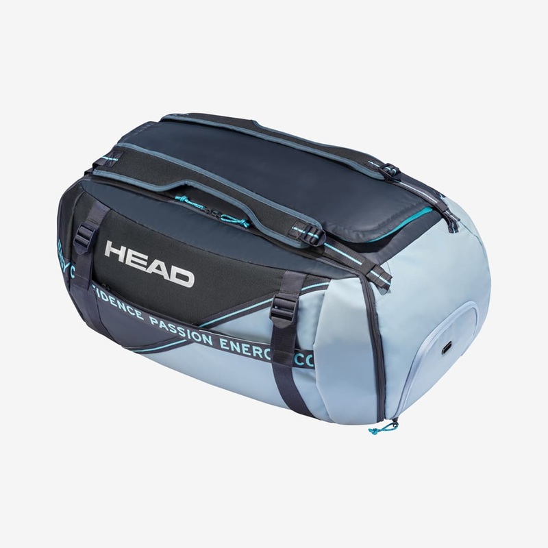 Head Blue Sport Bag|DARK BLUE/GREY