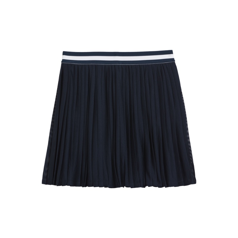 Jupe Wilson Team Pleated Bleu Marine Femme