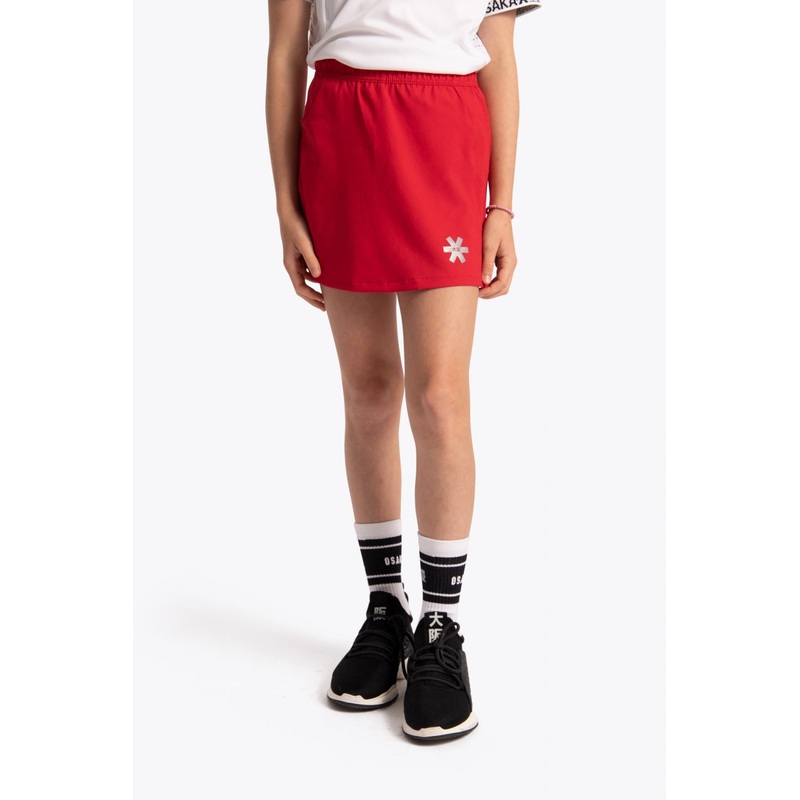 Kids Training Skort | Red|Red|4-6|6-8|8-10|10-12|12-14