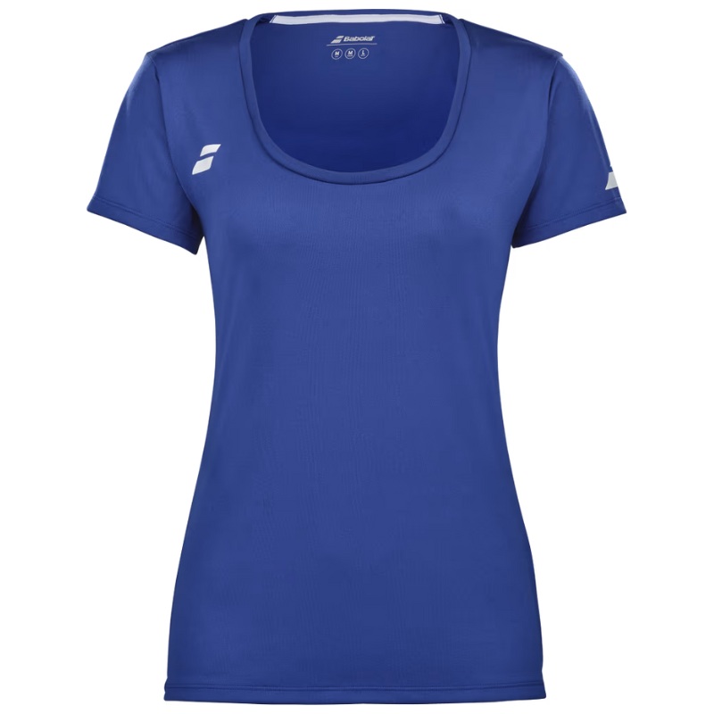 T-shirt Babolat Play Sleeve Top Junior Girl Bleu
