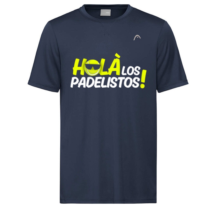 T-shirt Head EPS X Hol Los Padelistos Bleu Marine