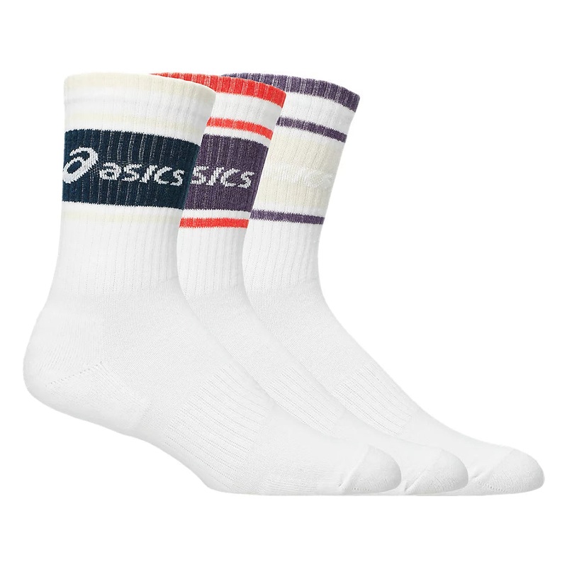 ASICS LOGO CREW SOCK 3 PACK|35-38|39-42|43-46|47-49