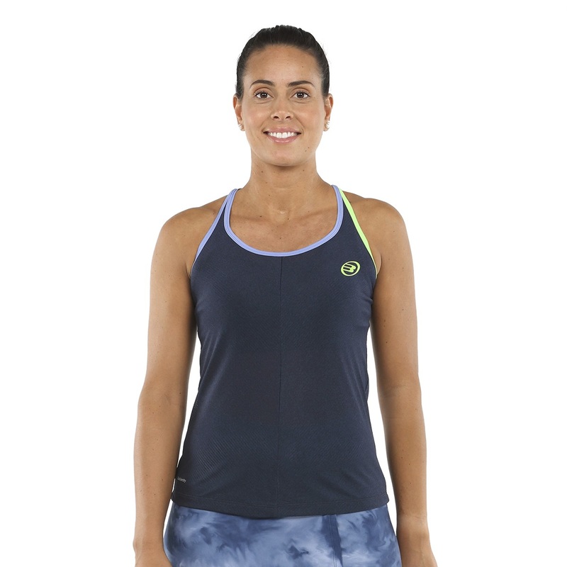 BULLPADEL Women's Elor Midnight Blue T-SHIRT