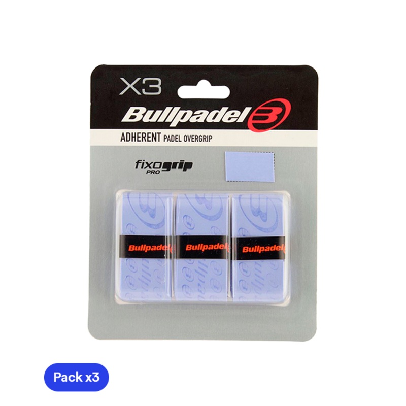 Overgrips Bullpadel GB1202 Adherent Azul Celeste (Pack x3)