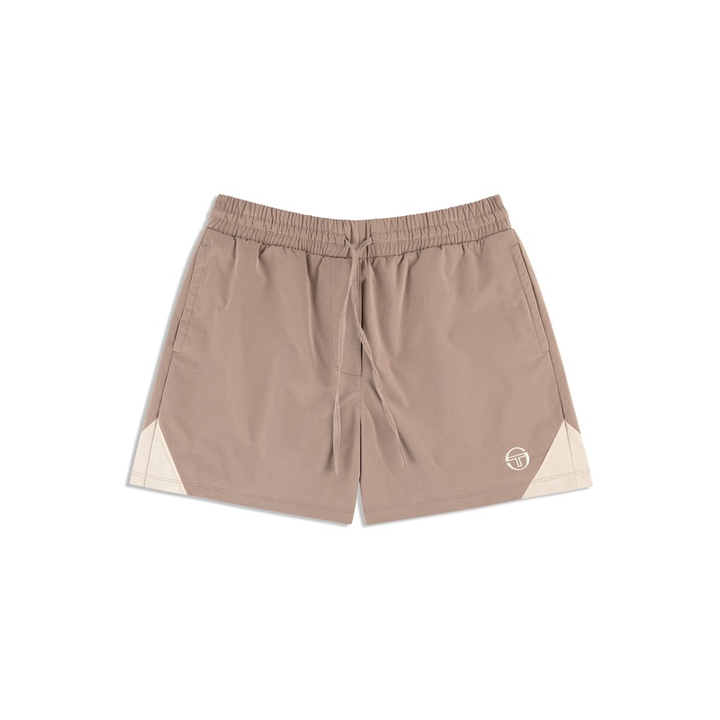 Sergio Tacchini Pippa Track Shorts - Taupe Grey