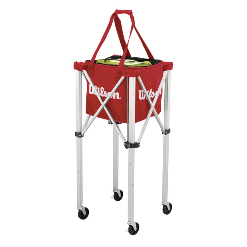 Tennis Teaching 150 Ball cart with wheels