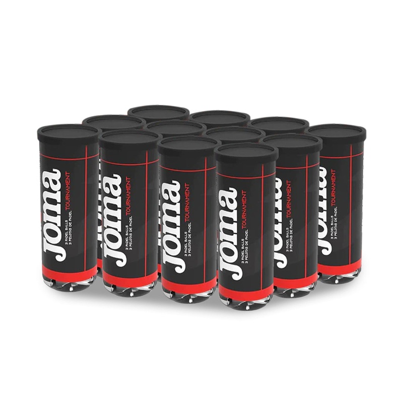 Joma Tournament Padel Ball - 12 Pack Bundle (12xCans)