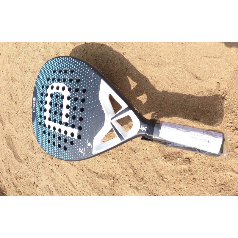 Wholesale 3K/12K/18K Carbon Fiber Padel Tennis Racket Beach Rackets Soft EVA Face Paddle Tennis Racquet Racket Best Quality