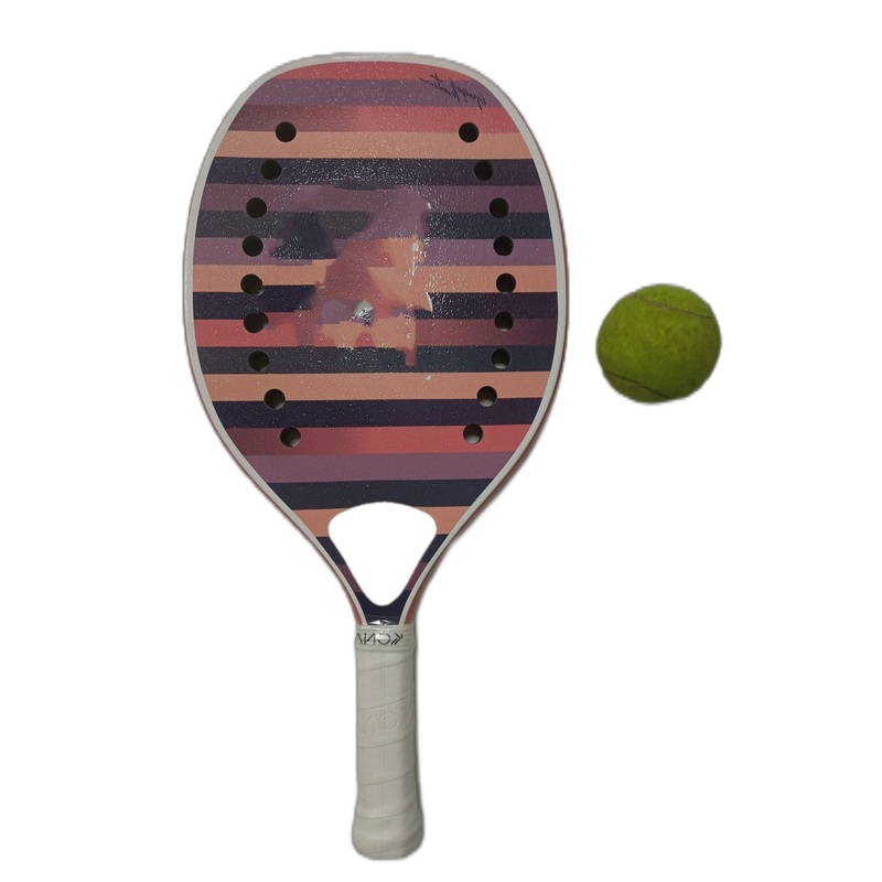 Custom Carbon Fiber Beach Tennis Racket Padel Tennis Paddle Racket