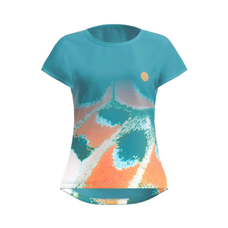 Melbourne 2025 T-Shirt Girls - Petrol, Orange