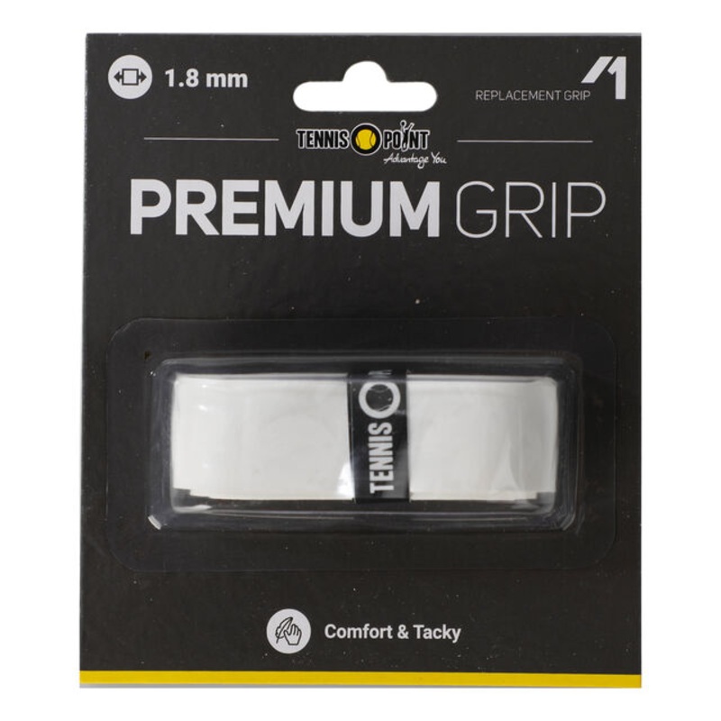 Premium Grip 1 Pack-White