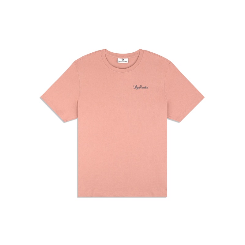 Sergio Tacchini Mossa T -Shirt - Light Mahogany