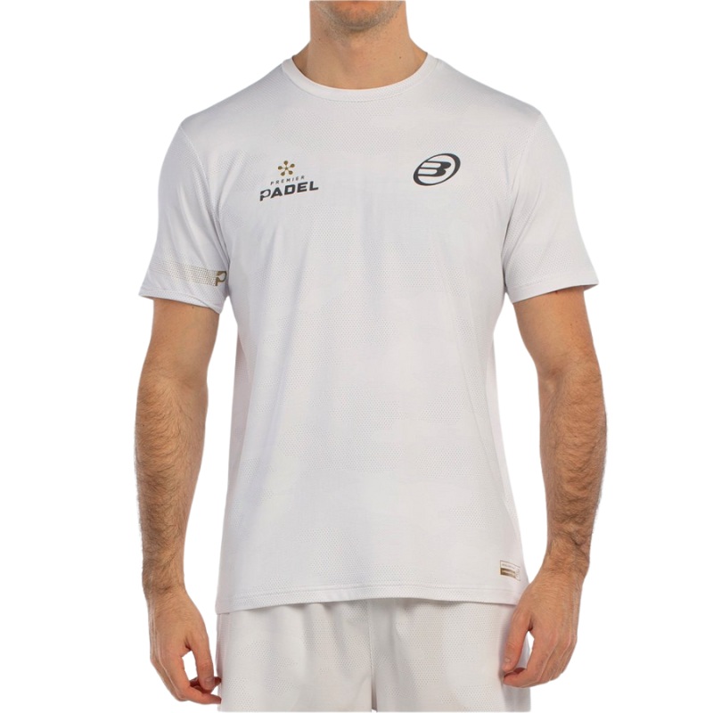 T-shirt Bullpadel Bizme Blanc|S|M|L|XL|XXL