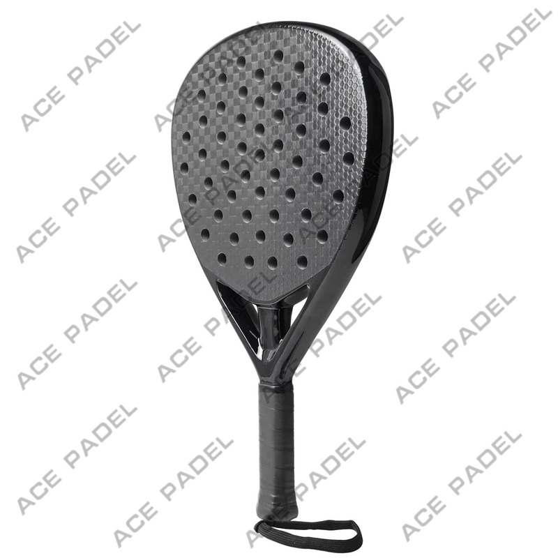 Ace Padel Sports Equipment 38mm 3K Carbon Soft EVA Customized Padel Racket