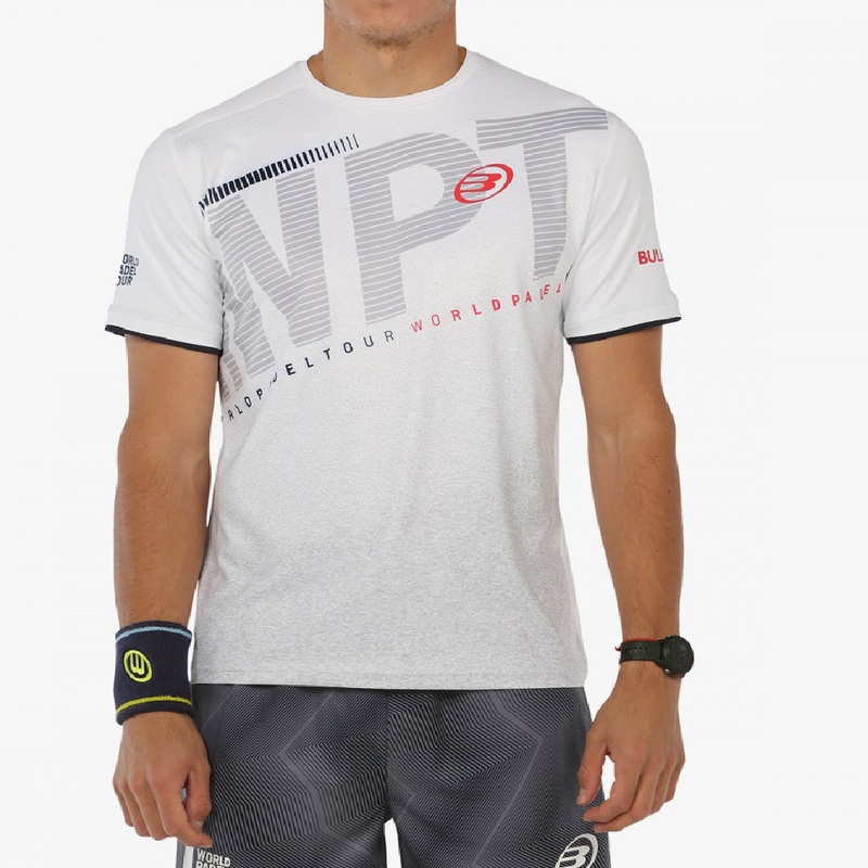 Bullpadel WPT RITER T-Shirt White