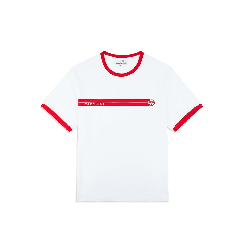 Sergio Tacchini Leo T -Shirt - Brilliant White