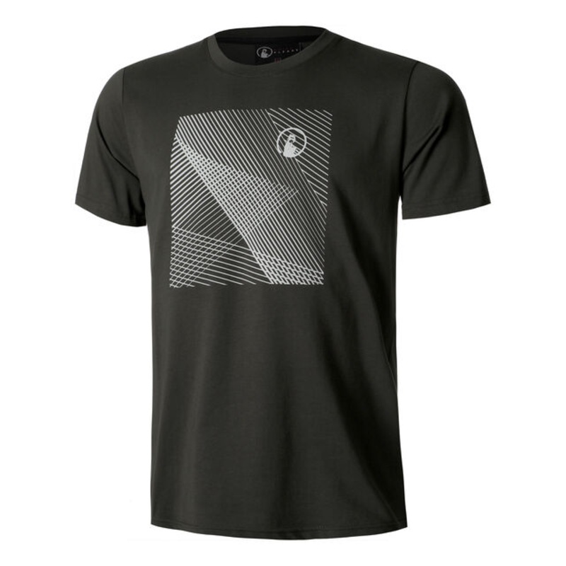 Square Lines T-Shirt Men - Anthracite