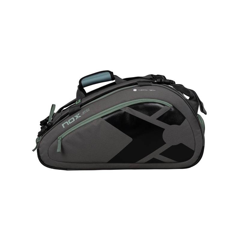 NOX AT10 Team Padel Bag - Grey/Green