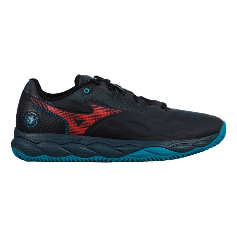 Wave Enforce Court Padel Shoe Men - Dark Blue, Coral