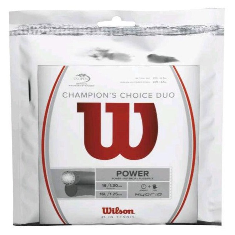 Wilson Champions Choice Duo Hybrid Tennis String