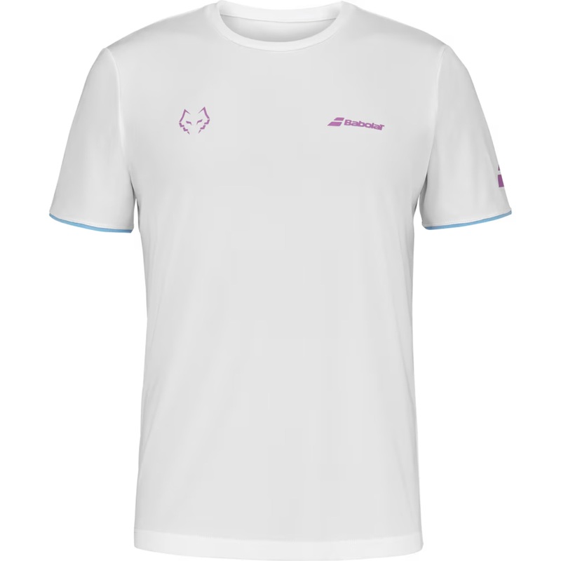 Babolat Crew Neck Tee Juan Lebron Edition - White