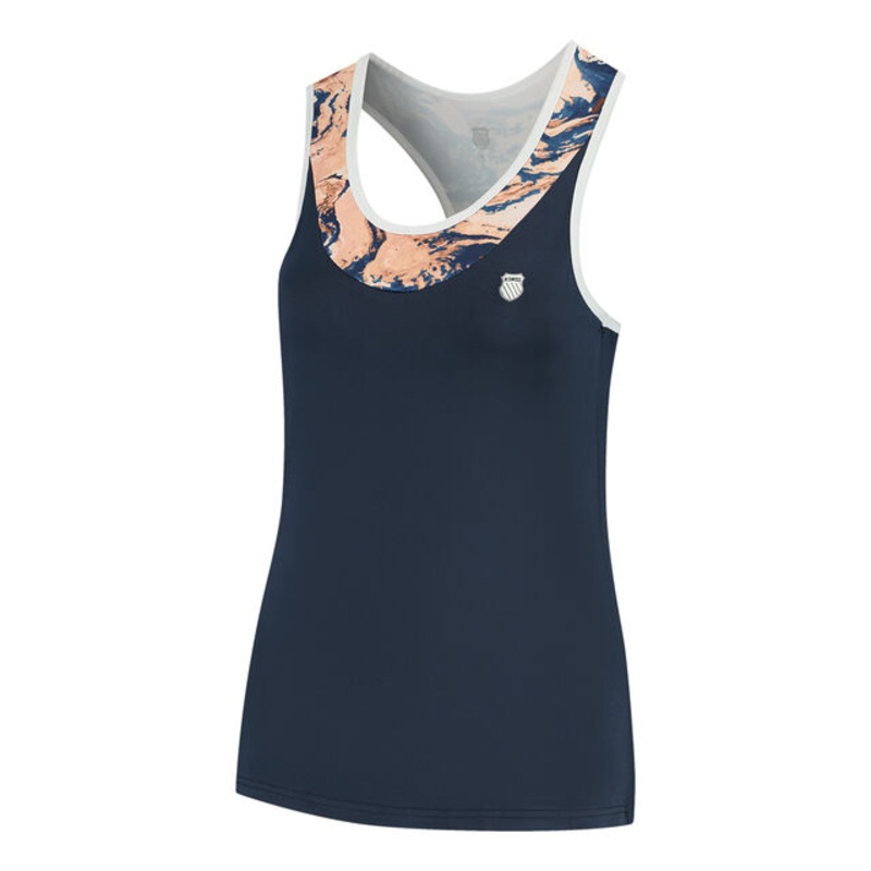 Hypercourt 3 Tank Top Women - Dark Blue, Multicoloured
