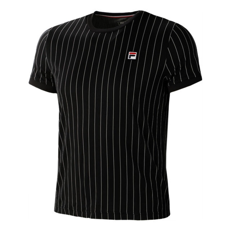 Stripes T-Shirt Men - Black, White