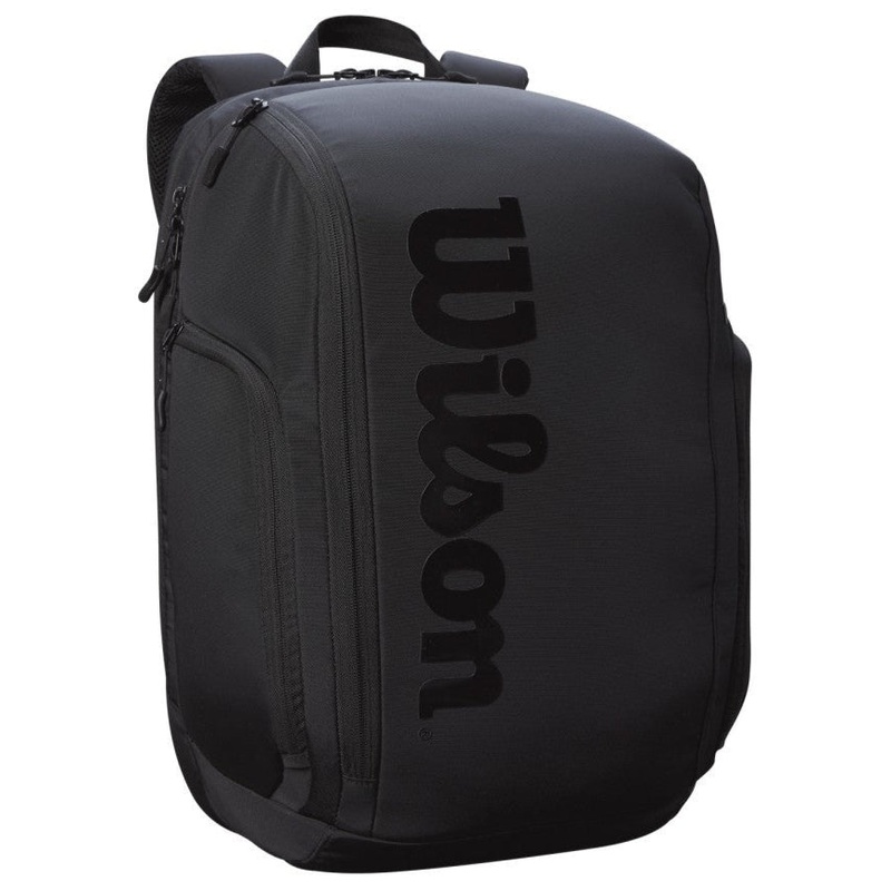 Wilson Pro Staff V13 Super Tour Backpack Racquet Bag (Black)