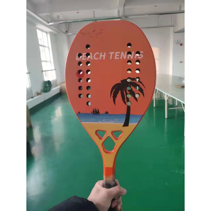 12K Carbon Diamond Shape Beach Tennis Padel Rackets