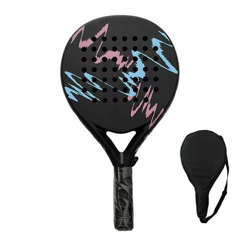Anxspin Best Selling Carbon Fiber Padel Beach Tennis Racket High Quality Beach Padel Tennis Racket Maximum Wear Badminton Shuttlecock Beach Tennis Racket
