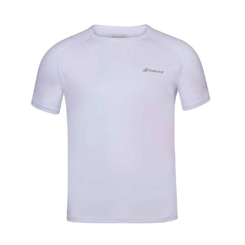 Babolat Crew Neck Tee White|S|M|L|XL|XXL