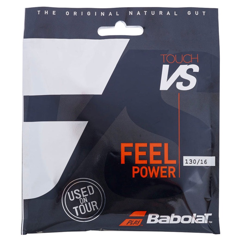 Babolat Touch VS 16/1.30 Tennis String (Black)