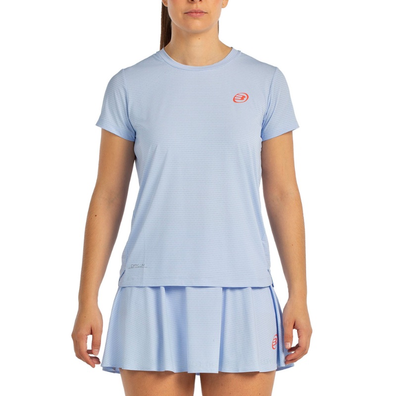 T-shirt Bullpadel Chamuy Bleu Femme