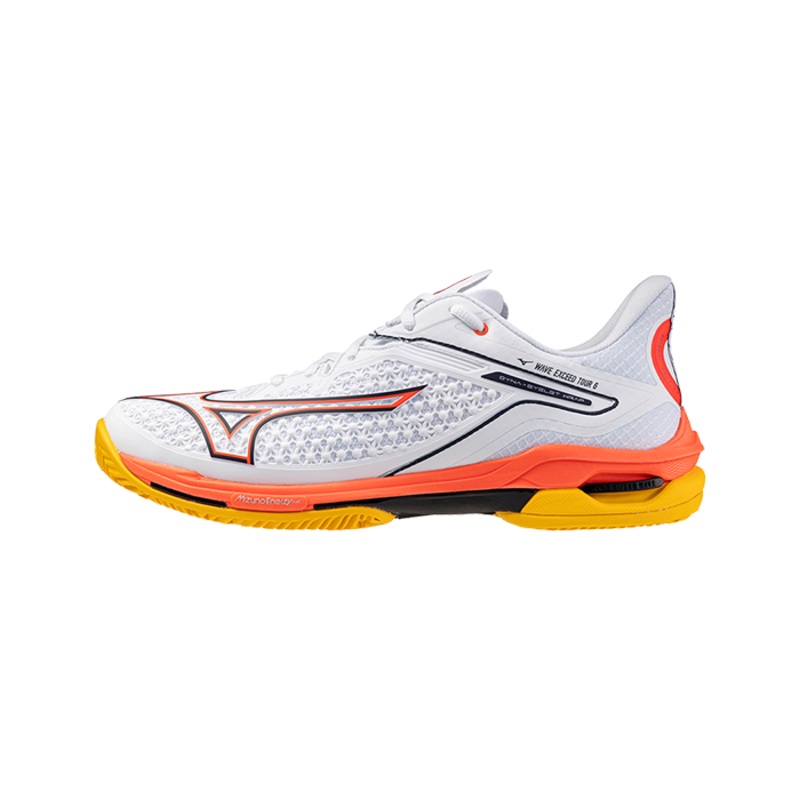Zapatillas Mizuno Wave Exceed Tour 6CC Blanco/Naranja 2025