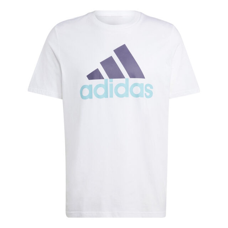 Big Logo Single Jersey T-Shirt Men - White
