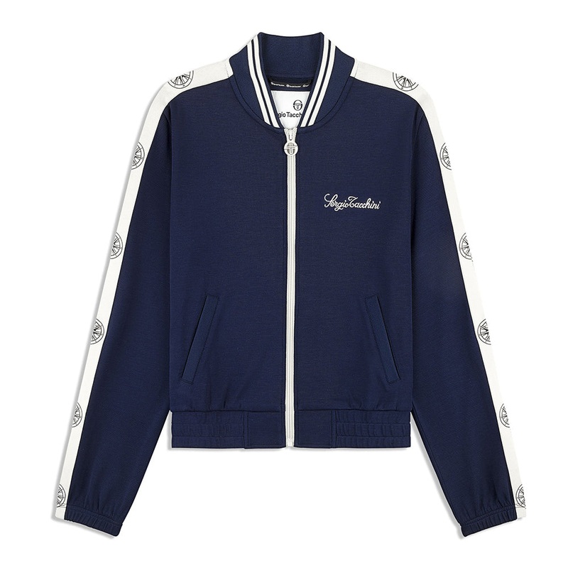 Sergio Tacchini Women's Bussola Track Jacket - Maritime Blue